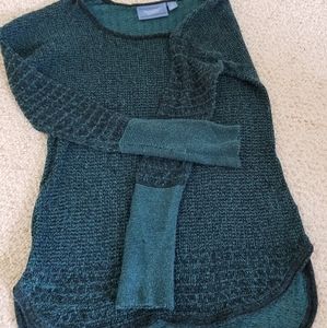 Vera Wang teal sweater